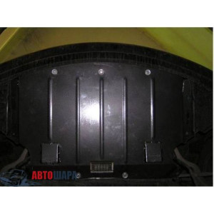 Защита BMW 5-й серії E60/E61 2003-2010 V-2,0D; 3,0 двигатель, радиатор - Премиум ZiPoFlex - Kolchuga