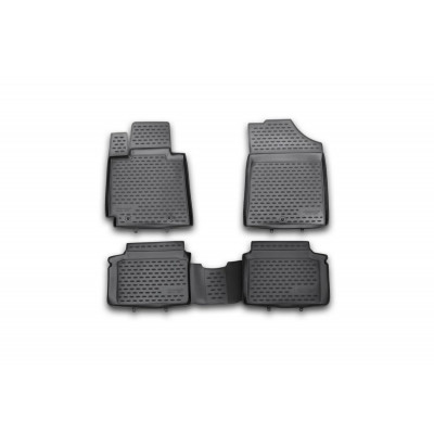 Коврики в салон HYUNDAI VELOSTER, 2012- 4 шт. Novline - Element