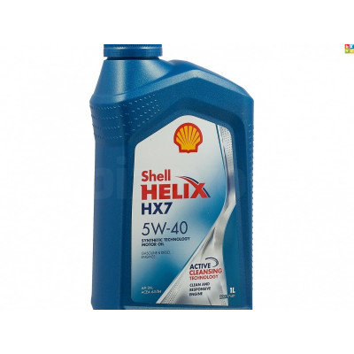 Моторное масло Shell Helix HX7 5W-40 (SN/CF A3/B4) 1л
