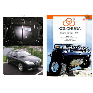Защита Hyundai I-30 2007-2012 V- все двигатель, КПП, радиатор - Kolchuga  KIA CEED 2007-2012