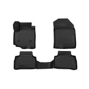 Коврики 3D в салон SUZUKI VITARA, 2015->, кросс., 4 шт. (ПУ, повышенная износостойкость) - Novline - Element Коврики 3D в салон SUZUKI VITARA, 2015->, кросс., 4 шт. (ПУ, повышенная износостойкость) - Novline - Element