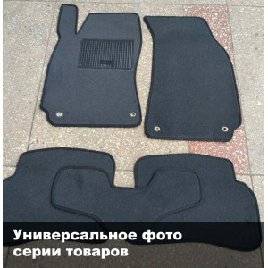Коврики DAEWOO GENTRA / LACHETTI 2013- текстильные серые в салон