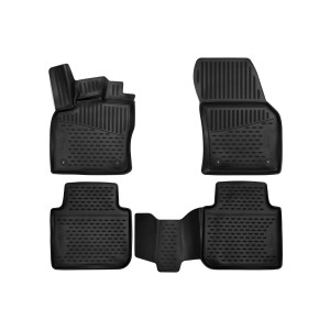 Коврики 3D в салон SKODA KODIAQ, 2017->, 4 шт. (ПУ, повышенная износостойкость) - Novline - Element Коврики 3D в салон SKODA KODIAQ, 2017->, 4 шт. (ПУ, повышенная износостойкость) - Novline - Element