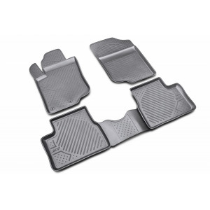 Коврики в салон PEUGEOT 207 2006-, 4 шт. (полиуретан) Novline - Element