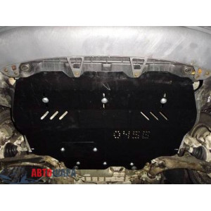 Защита Volkswagen Caddy WeBasto 2004-2010 V- все D двигатель, КПП, радиатор - Премиум ZiPoFlex - Kolchuga