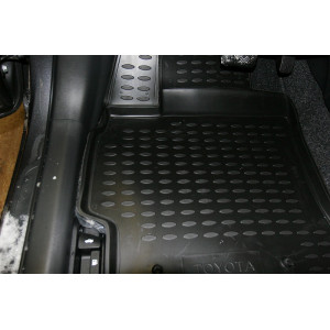 Коврики в салон TOYOTA COROLLA 01/2007-2010, 2010-, 4 шт. (полиуретан) Novline - Element