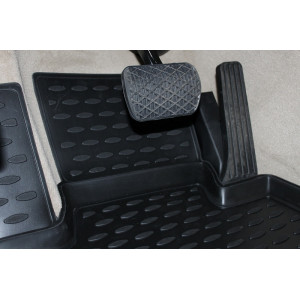 Коврики в салон MERCEDES-BENZ GLK-CLASS X204 2008-, 4 шт. (полиуретан) Novline - Element