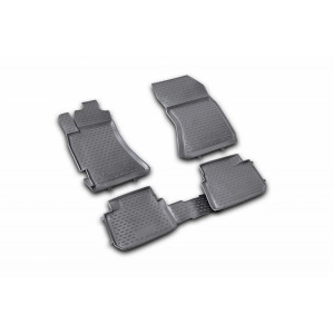 Коврики в салон SUBARU FORESTER 2.5 XT 2008-, 4 шт. (полиуретан) Novline - Element