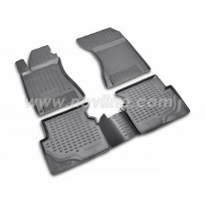 Коврики в салон SUBARU FORESTER 2002-2008, 4 шт. (полиуретан) Novline - Element