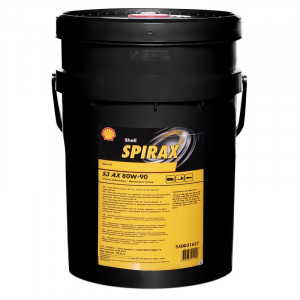 Масло трансмиссионное Shell Spirax S3 AX 80W-90 20л