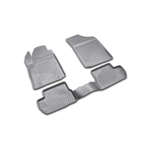 Коврики в салон CITROEN C2 2003-9/2008, 09/2008->, 4 шт. - Novline - Element