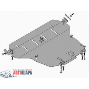 Защита Honda Accord VII 2002-2008 V- все двигатель, КПП, радиатор - Премиум ZiPoFlex - Kolchuga Защита Honda Accord VII 2002-2008 V- все двигатель, КПП, радиатор - Премиум ZiPoFlex - Kolchuga