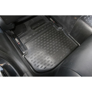 Коврики 3D в салон BMW 5 (F10) I, 2010-> 4 шт. (полиуретан) - Novline - Element