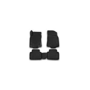 Коврики 3D в салон NISSAN X-TRAIL, 03/2015->, 4 шт. (полиуретан) - Novline - Element Коврики 3D в салон NISSAN X-TRAIL, 03/2015->, 4 шт. (полиуретан) - Novline - Element