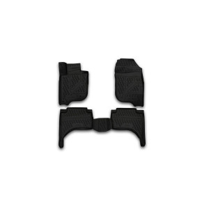 Коврики 3D в салон MITSUBISHI L200, 2015->, 4 шт. (полиуретан) - Novline - Element Коврики 3D в салон MITSUBISHI L200, 2015->, 4 шт. (полиуретан) - Novline - Element