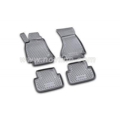 Коврики в салон AUDI A-4 2007->, 4 шт. Novline - Element