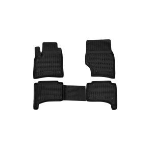 Коврики в салон VW TOUAREG 10/2002->, 4 шт. (полиуретан) - Novline - Element