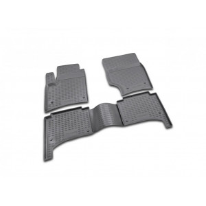 Коврики в салон VW TOUAREG 10/2002->, 4 шт. (полиуретан) - Novline - Element