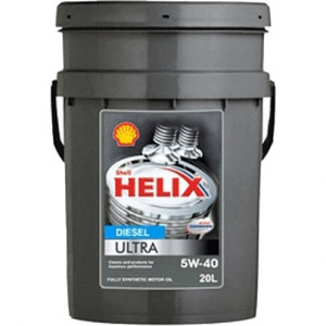 Моторное масло Shell Helix Ultra 5W-40 (SN/CF/A3/B4) 20л