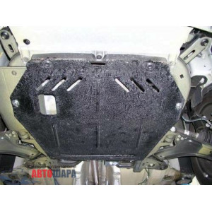 Защита Opel Meriva A 2002-2010 V-1,4; 1,6; 1,3 CRDI двигатель, КПП, радиатор - Премиум ZiPoFlex - Kolchuga