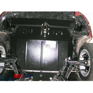 Защита Toyota Auris 2006- V 1,8; двигатель, КПП, радиатор - Премиум ZiPoFlex - Kolchuga
