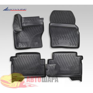 Коврики 3D в салон FORD KUGA, 2013->, 4 шт. (полиуретан) - Novline - Element Коврики 3D в салон FORD KUGA, 2013->, 4 шт. (полиуретан) - Novline - Element