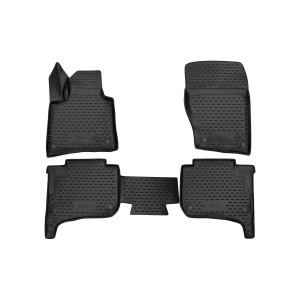 Коврики 3D в салон VW TOUAREG II 2010-2015, 2015-03/2018, 2-х зонный климат-контроль, 4 шт. (ПУ, пов - Novline - Element Коврики 3D в салон VW TOUAREG II 2010-2015, 2015-03/2018, 2-х зонный климат-контроль, 4 шт. (ПУ, пов - Novline - Element