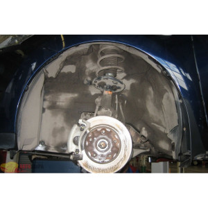 Подкрылок Toyota Auris 03/2007-> (передний левый) короткий - (не закрывает 30 см передней части) Novline