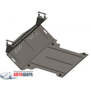 Защита Volkswagen Crafter 2006-2011 V- все двигатель, КПП, радиатор - Премиум ZiPoFlex - Kolchuga
