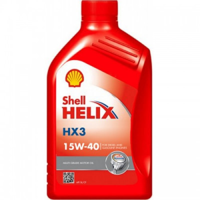 Моторное масло Shell Helix HX3 15W-40 (SL/CF) 1л