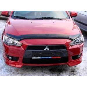 Дефлектор капота темный MITSUBISHI LANCER 2007- - Novline Дефлектор капота темный MITSUBISHI LANCER 2007- - Novline