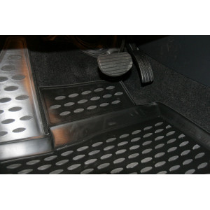 Коврики в салон RENAULT LATITUDE, 10/2010- 4шт. (полиуретан) Novline - Element