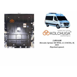 Mercedes-Benz Sprinter III W910 2018- V-2,2 СDI (314CDi) двигатель, радиатор - Kolchuga Mercedes-Benz Sprinter III W910 2018- V-2,2 СDI (314CDi) двигатель, радиатор - Kolchuga