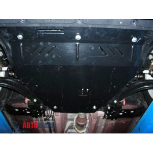 Защита Nissan Qashqai+2 NJ10 2008-2014 V- все двигатель, КПП - Премиум ZiPoFlex - Kolchuga