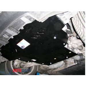 Защита Honda Civic VIII 2006-2012 V- все хетчбек двигатель, КПП, радиатор - Премиум ZiPoFlex - Kolchuga