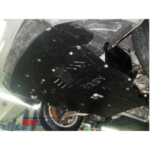 Защита Hyundai I-40 2011- V-1,7 CRDI двигатель, КПП, радиатор - Премиум ZiPoFlex - Kolchuga