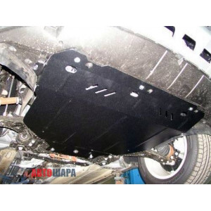 Защита Ford Kuga 2008-2013 V- все двигатель, КПП, радиатор - Премиум ZiPoFlex - Kolchuga