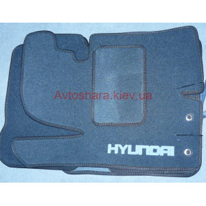 Коврики текстильные Hyundai ix 35 2010- серые