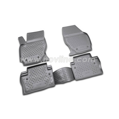 Коврики в салон VOLVO XC70 2007->, 4 шт. Novline - Element