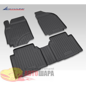 Коврики в салон HYUNDAI MATRIX 2001->, 4 шт. (полиуретан) - Novline - Element