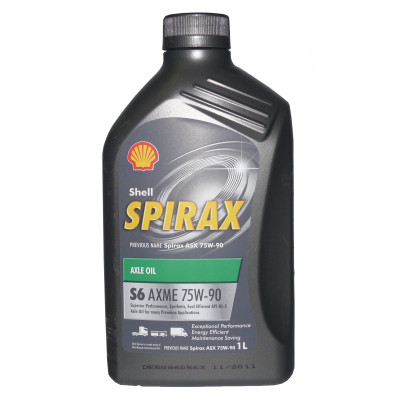 Масло трансмиссионное Shell Spirax S6 AXME 75W-90 1 л