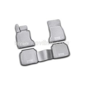 Коврики в салон BMW 7 LI 2008->, 4 шт. Novline - Element