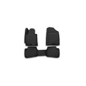 Коврики 3D в салон HYUNDAI ELANTRA, 2014->, 4 шт. (полиуретан) - Novline - Element