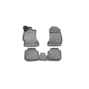 Коврики 3D в салон SUBARU FORESTER, 2013-> 4 шт. (полиуретан) - Novline - Element