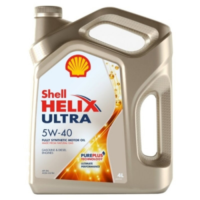Моторное масло Shell Helix Ultra 5W-40 (SN/CF/A3/B4) 4л