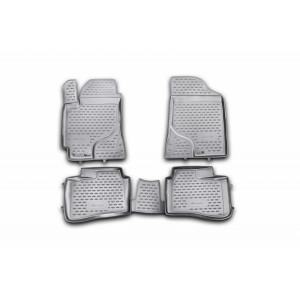 Коврики в салон KIA CERATO 2009-, 4 шт. (полиуретан) Novline - Element