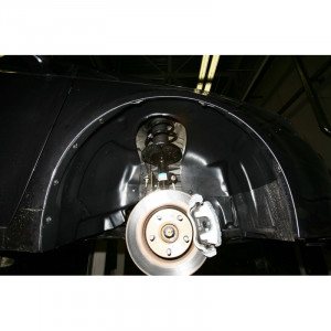 Подкрылок Toyota Avensis 2009-> (передний правый) короткий - (не закрывает 30 см передней части) Novline