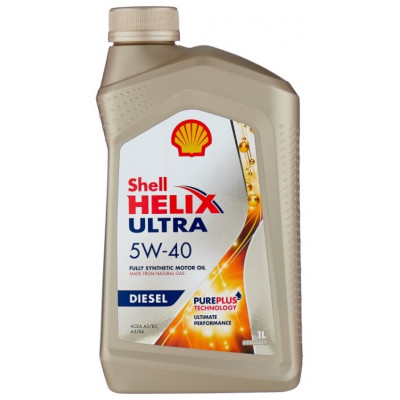 Моторное масло Shell Helix Ultra 5W-40 (SN/CF/A3/B4) 1л