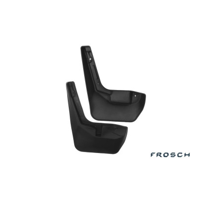 Брызговики передние RENAULT LOGAN 2010- (полиуретан) Novline - Frosch