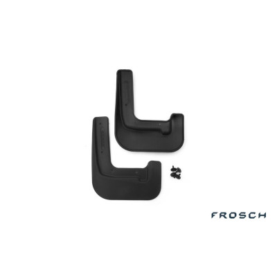 Брызговики передние HYUNDAI SOLARIS, 02/2014->, сед., 2 шт.(полиуретан) - Novline - Frosch